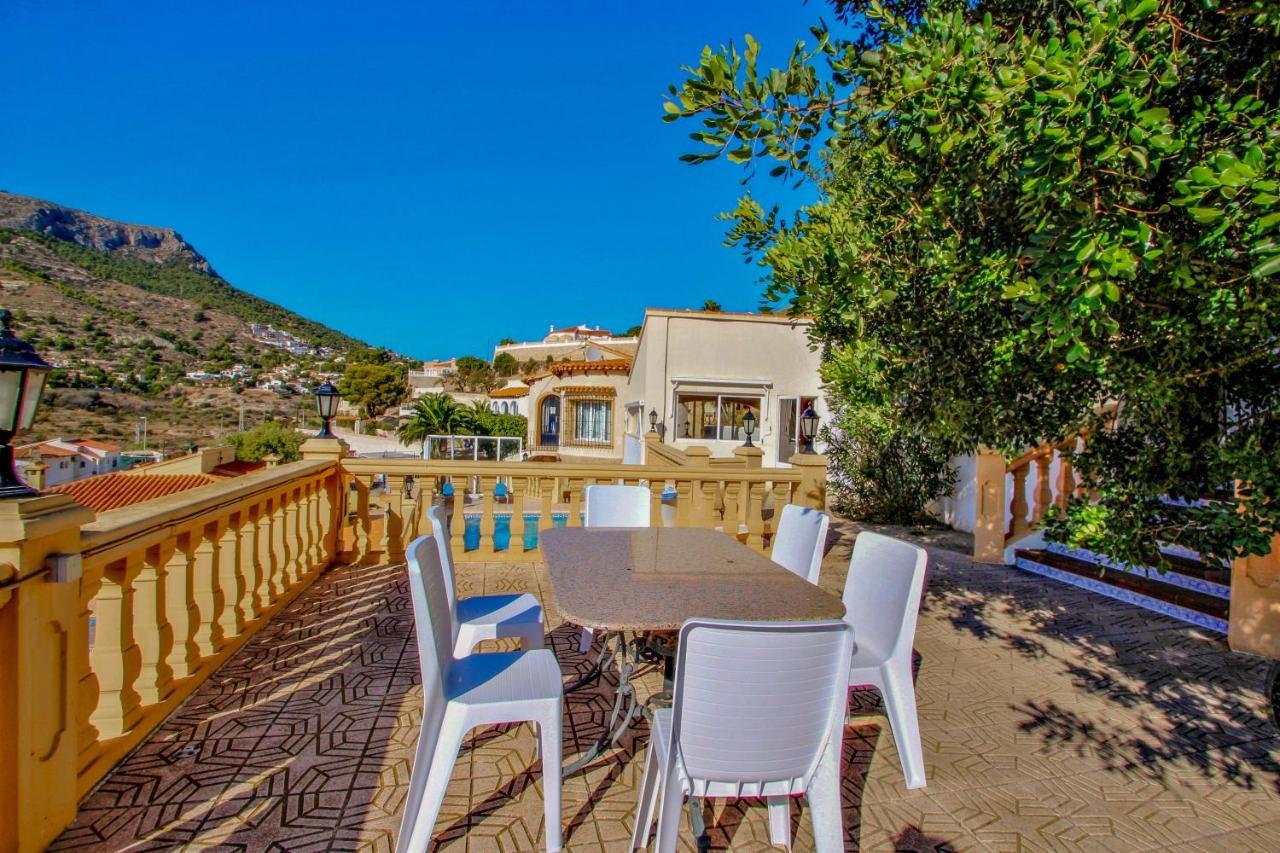 Tosal Julia - Sea View Villa With Private Pool In Calpe Exteriör bild