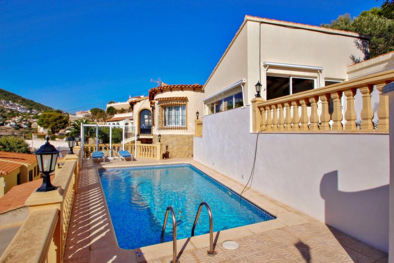 Tosal Julia - Sea View Villa With Private Pool In Calpe Exteriör bild